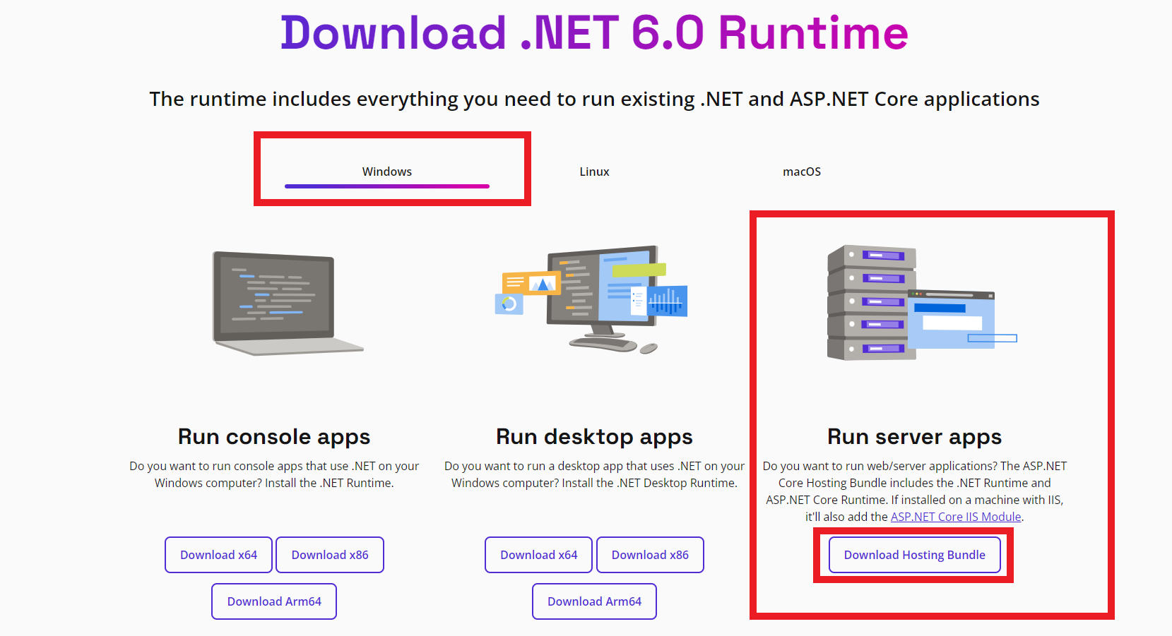 Download .NET 6.0 Runtime